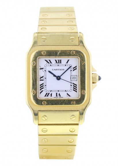 cartier santos 18k