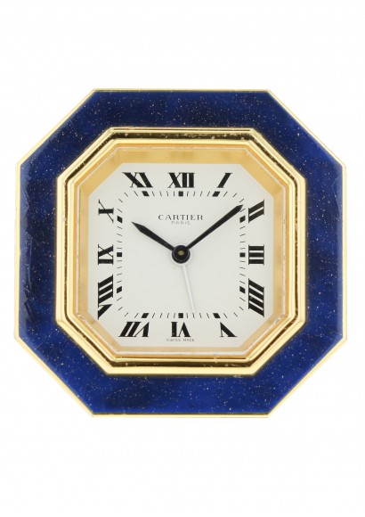 Cartier Réveil de bureau Lapis Lazuli Vendome