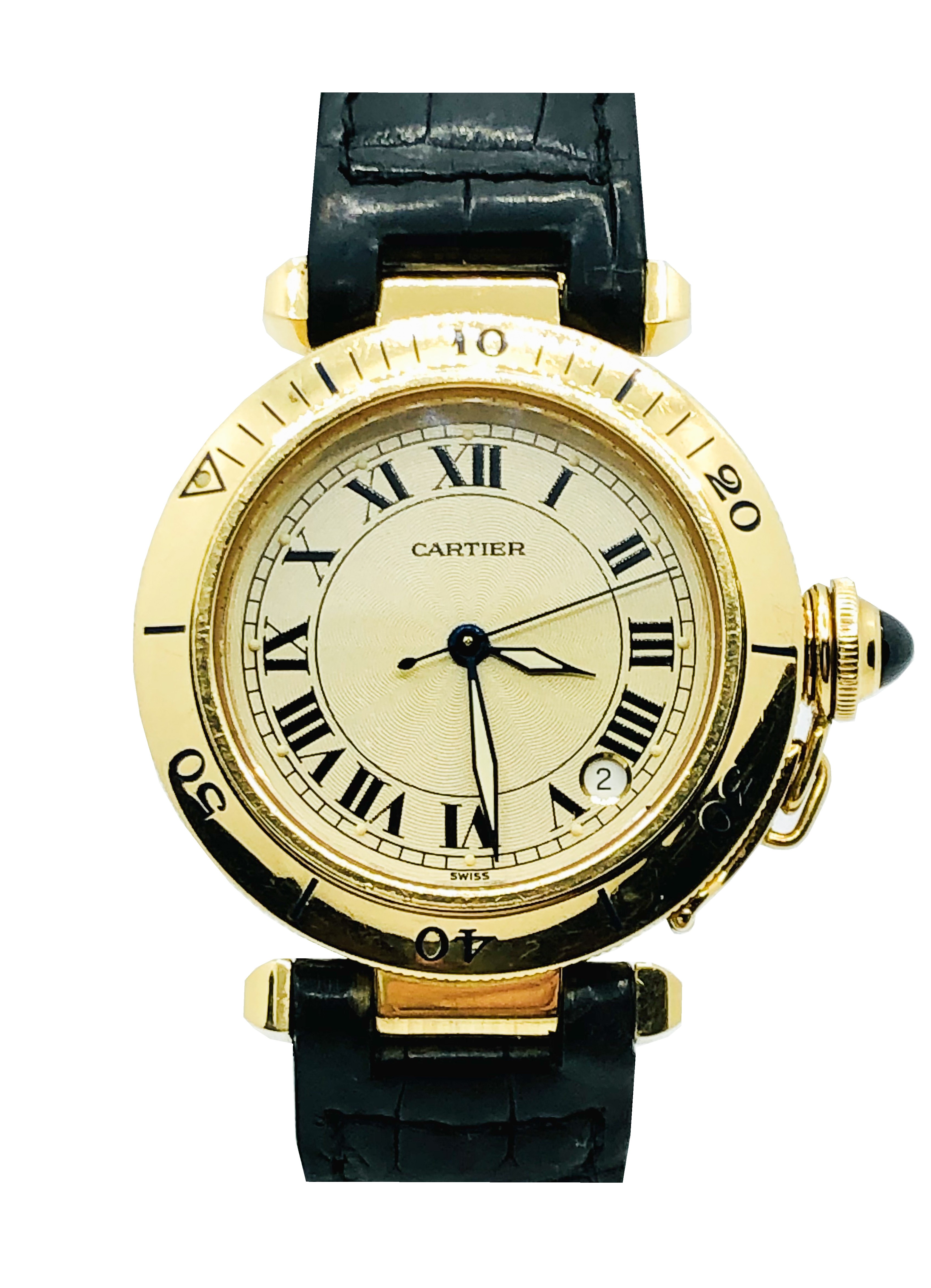 Cartier Pasha C 18K 1035 1035 Cartier Pasha