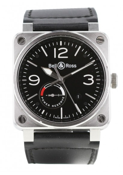 Bell & Ross BR 0397-BL-SI/SCA