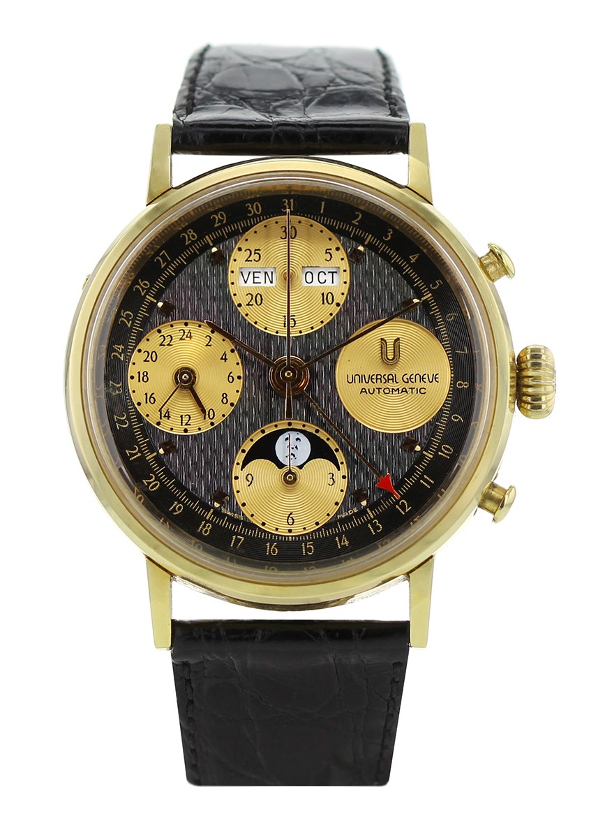 UNIVERSAL GENEVE Tri Compax Chronographe 18k Universal Gen ve Tri