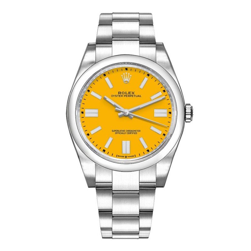 oyster perpetual 41 yellow