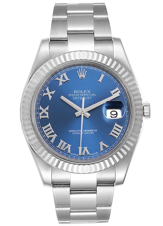 rolex date just 116334