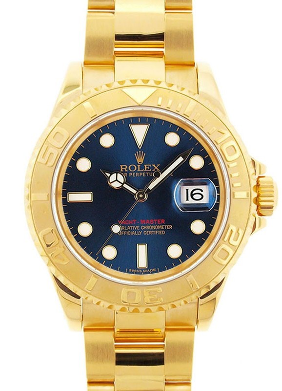 gold rolex yacht master 1