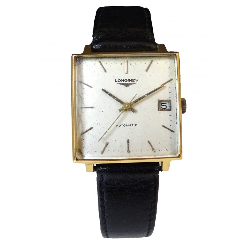 Longines Vintage square 18K auto 8555 PF Longines Vintage