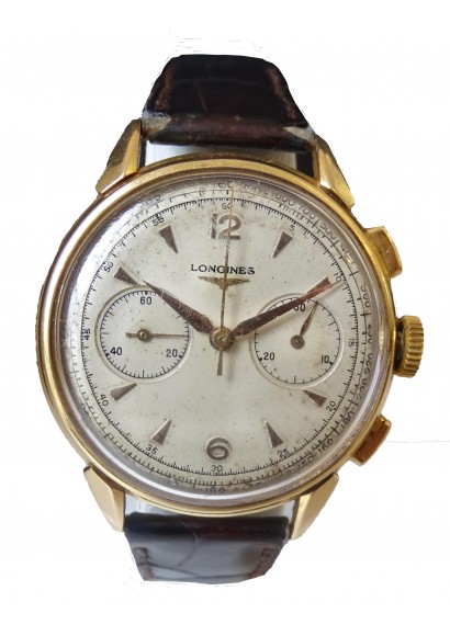 Longines Chronographe 30CH 18k 