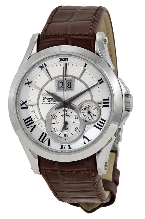 Seiko Premier Kinetic Perpetual SNP023 8851 Preowned luxury watches