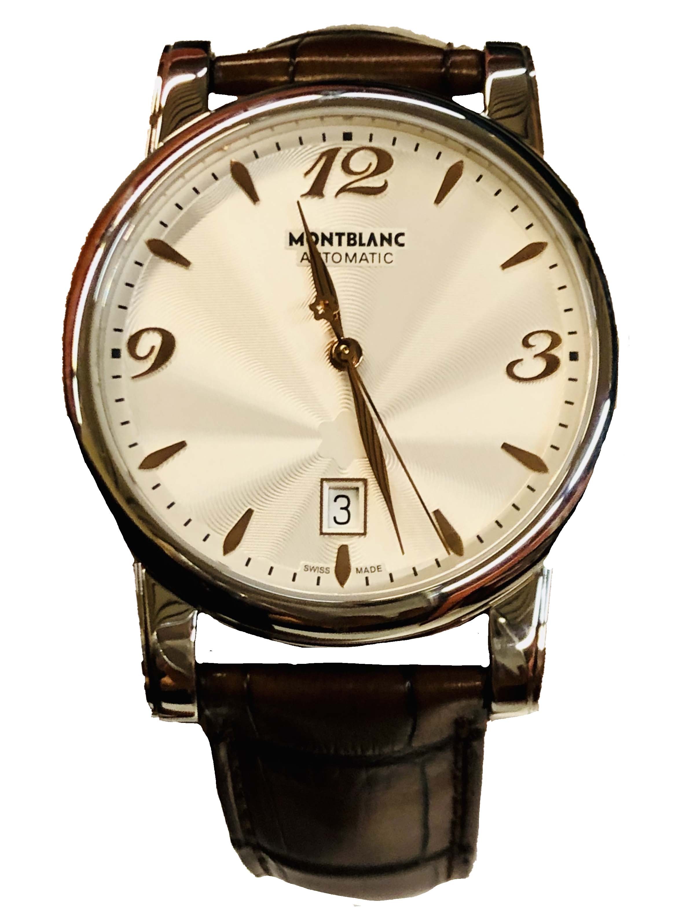 Montblanc best sale gold watches