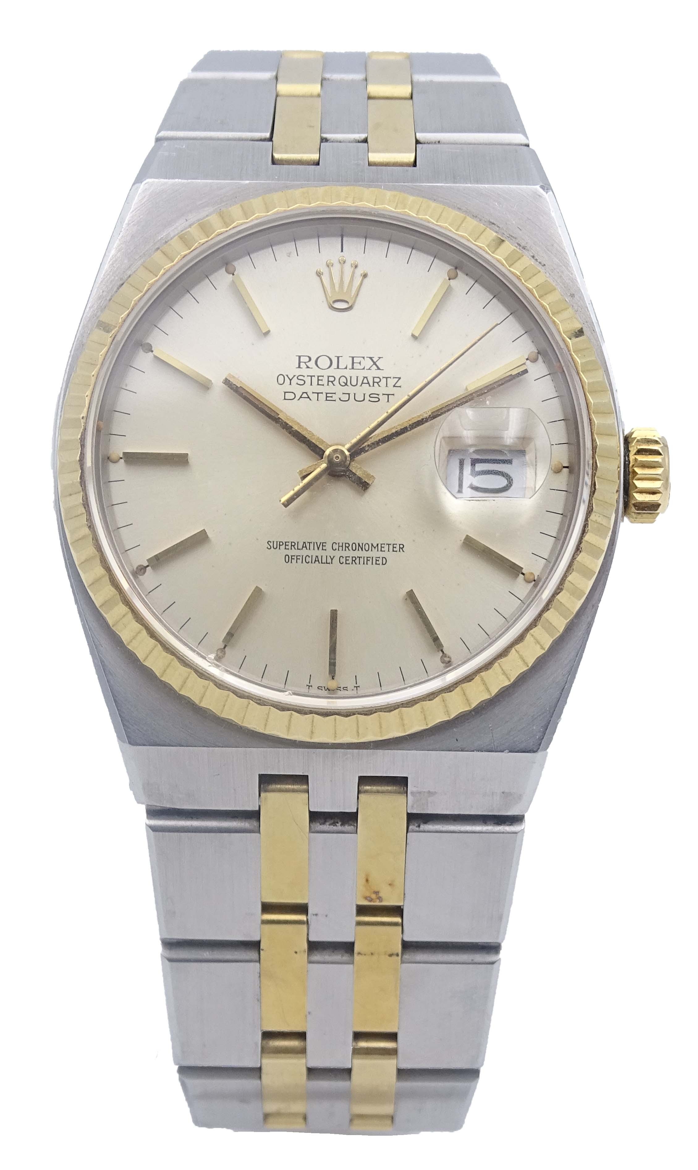 rolex oyster quartz datejust