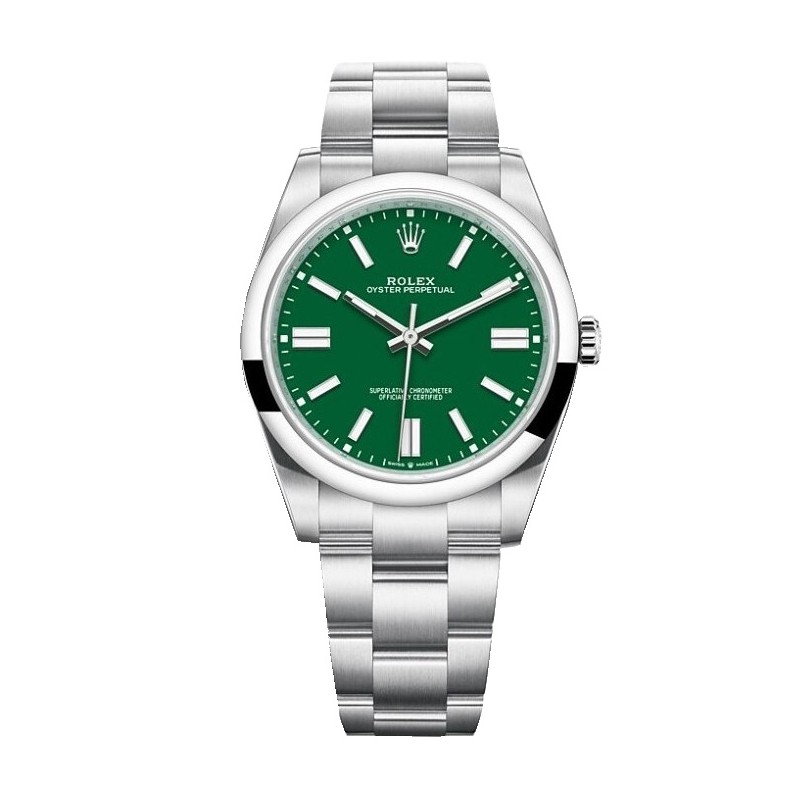 oyster perpetual green face