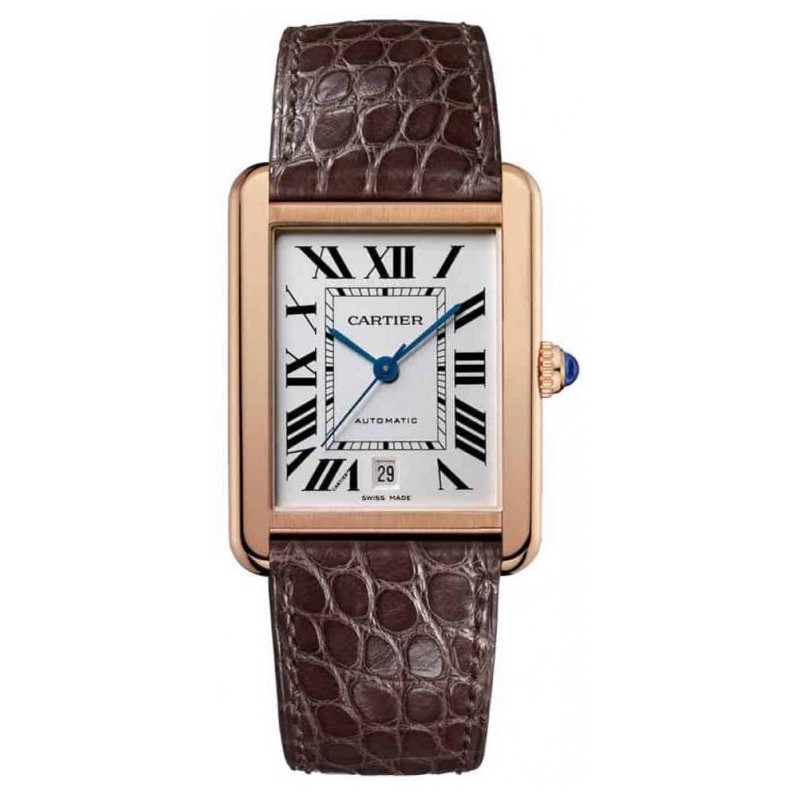 cartier tank automatic gold