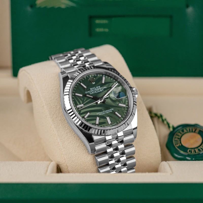 datejust green dial