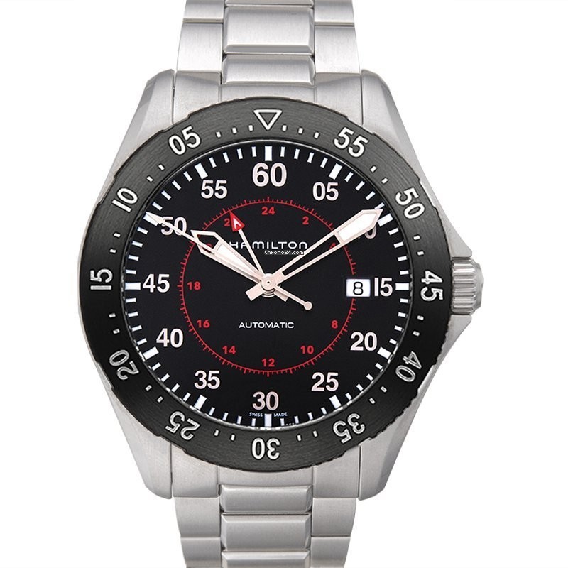 hamilton khaki pilot gmt