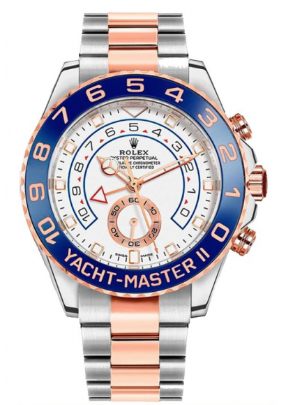  Yacht Master II 18k Rose Gold/steel 116681