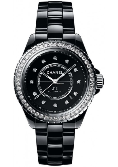 chanel j12 automatic diamonds