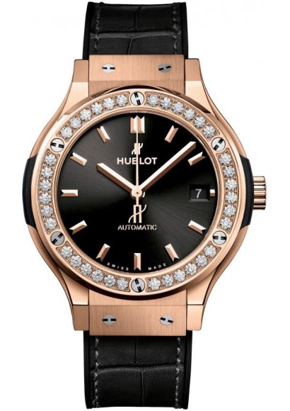 hublot classic fusion king gold diamonds