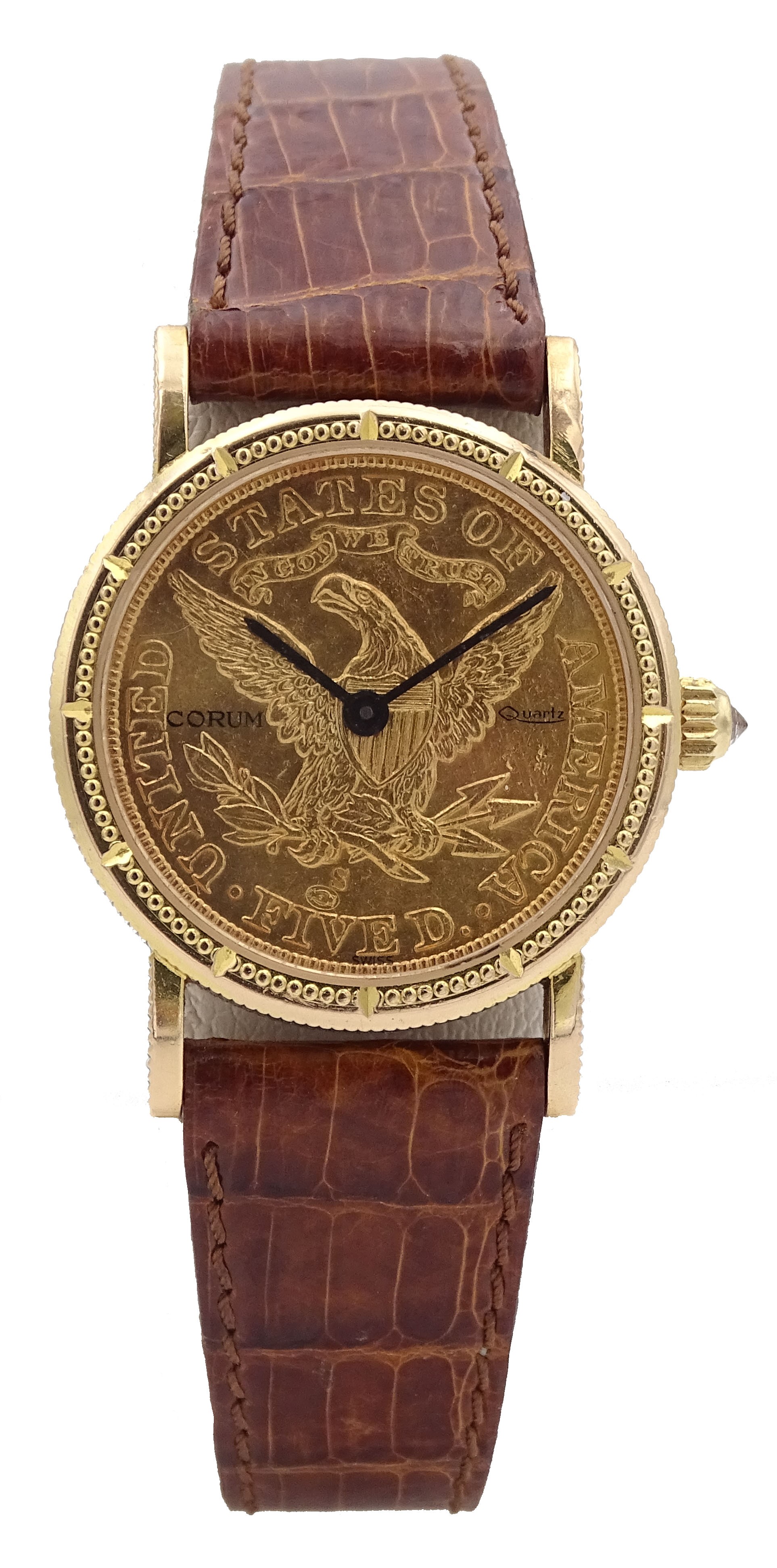 Corum 5 dollars 18k 44.300.56 44.300.56 Corum