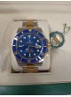  SUBMARINER OR ACIER FOND BLEU M116613LB