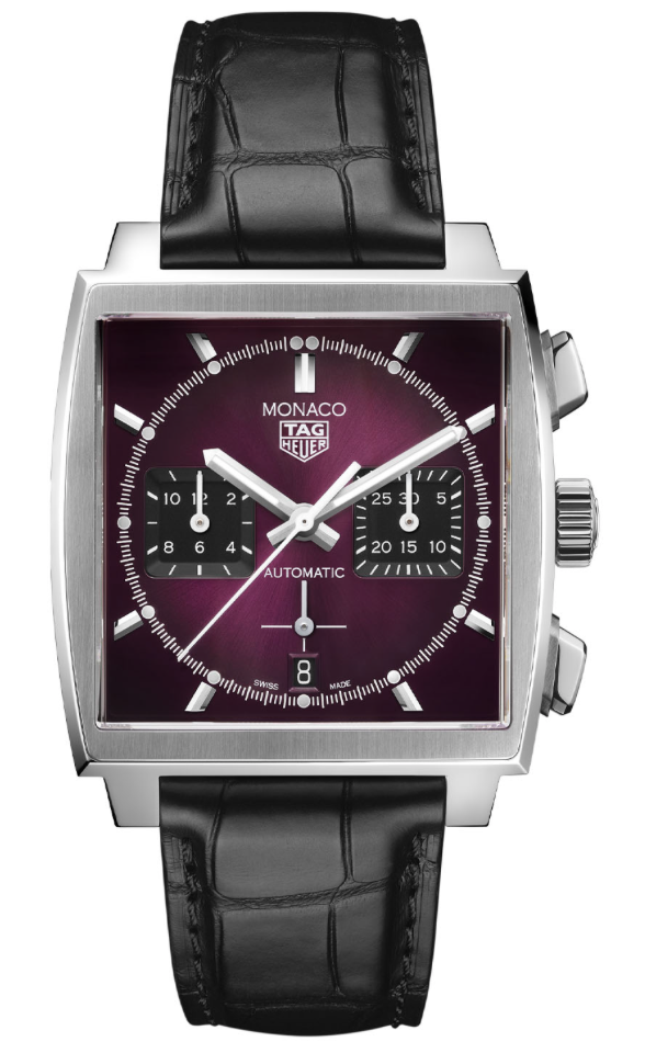 Tag Heuer Monaco Limited Edition Purple 500ex CBL2118.FC6518 CBL211