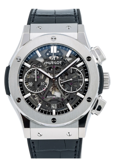 hublot classic fusion leather strap