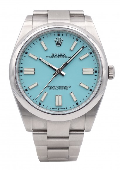 Rolex Oyster Perpetual 41mm tiffany 124300