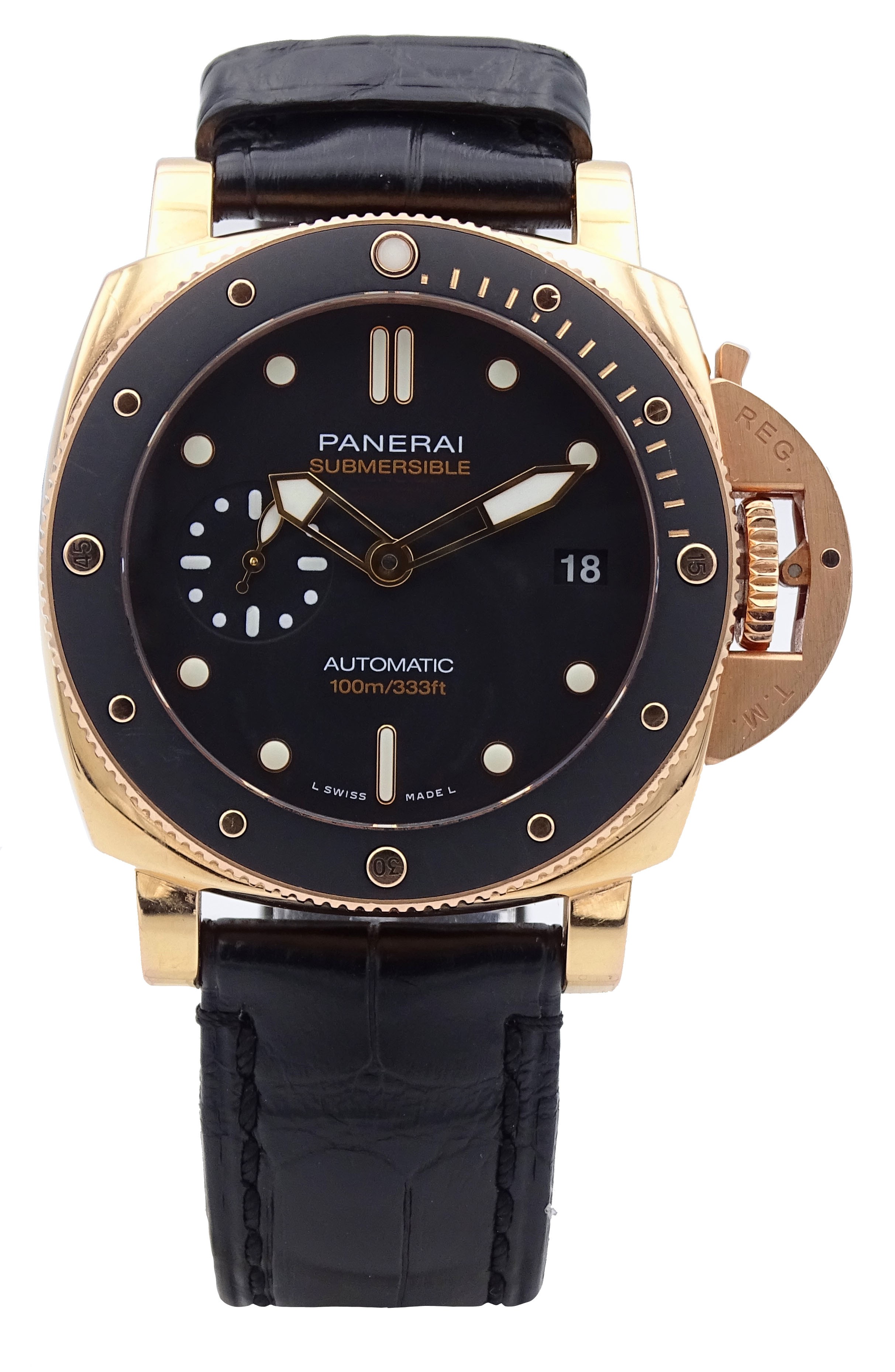 Panerai Luminor 18k 42mm goldtech ceramic PAM 00974 PAM