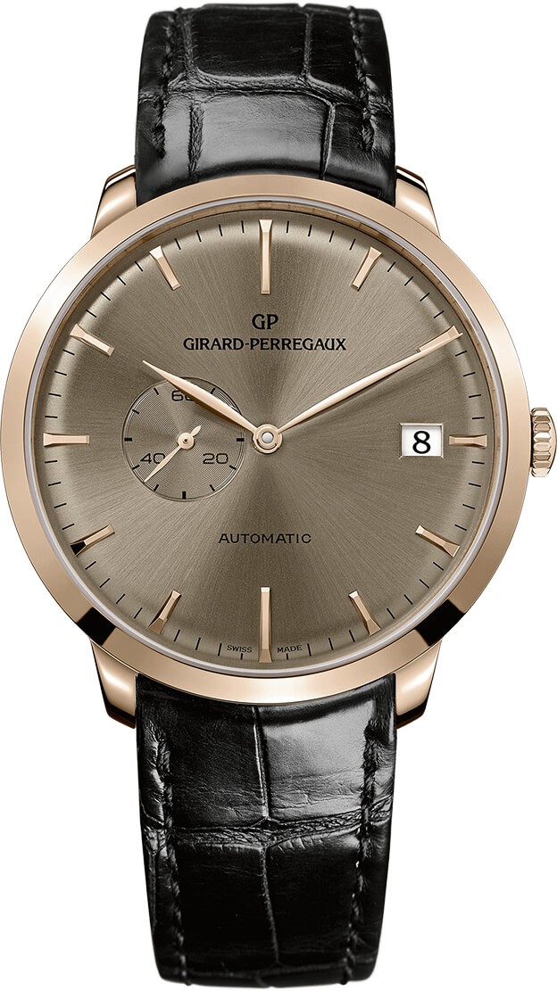 Girard Perregaux 1966 Date Small Second 49543 52 B31 BK6A Girard Pe