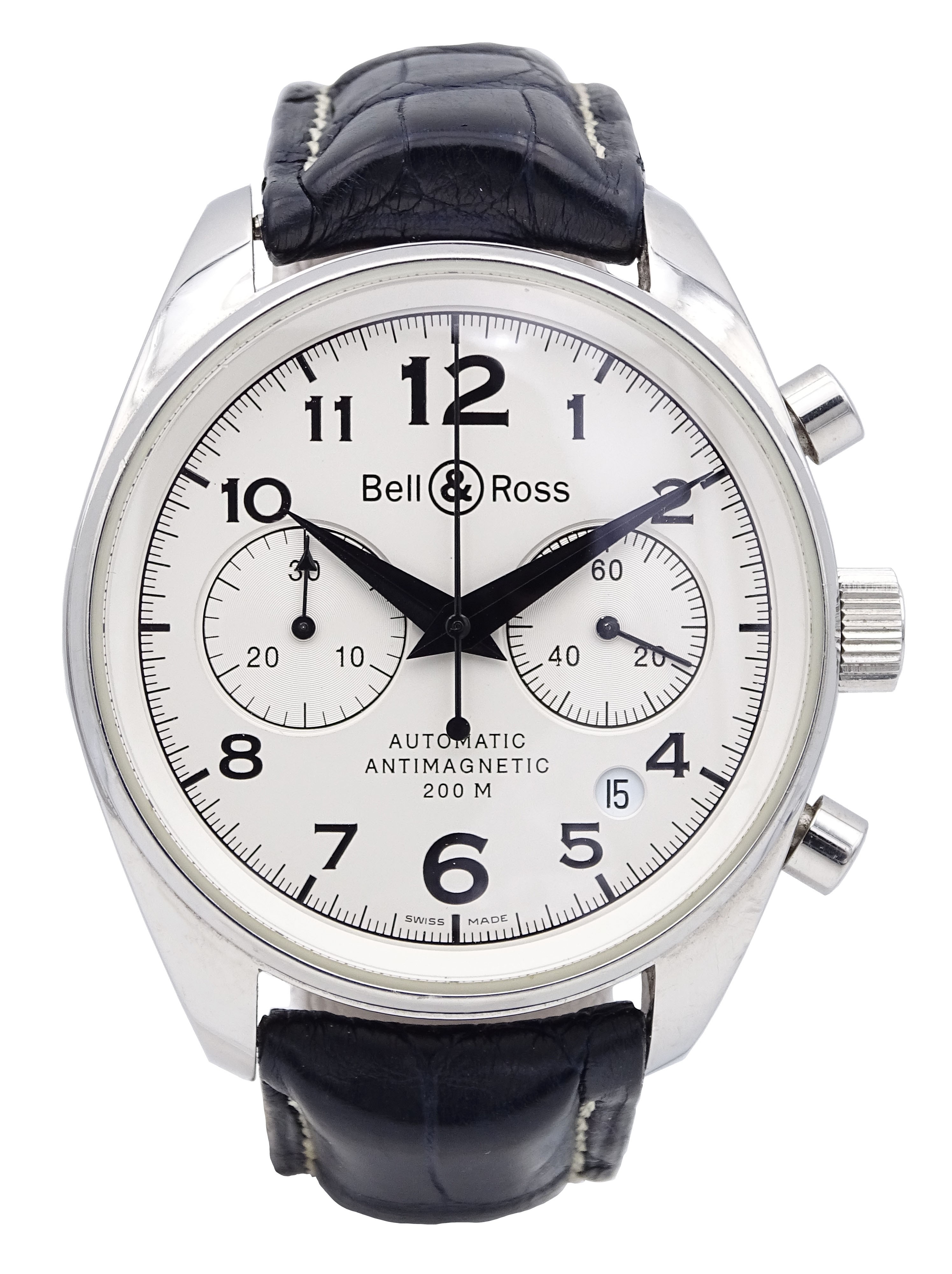 Bell & ross clearance br 126 heritage chronograph