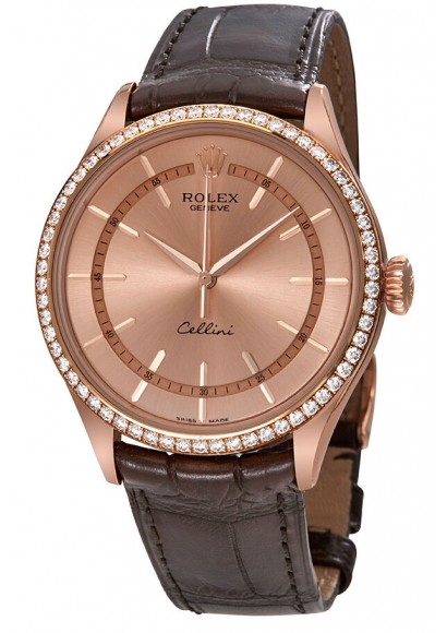  Cellini 50705 Date 39mm Rose Gold