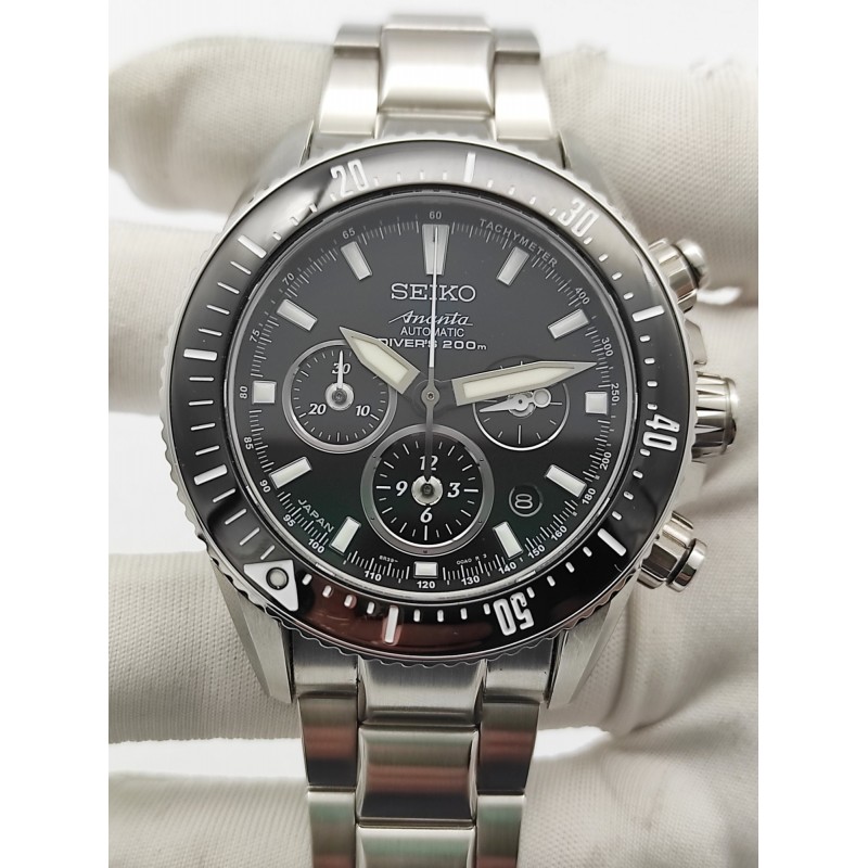 Seiko diver chronograph outlet automatic