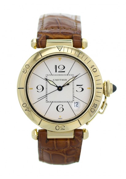 cartier pasha leather watch strap