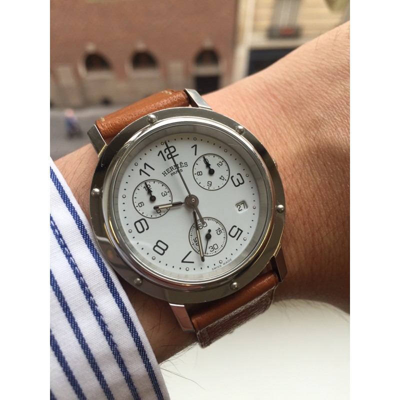 hermes clipper chronograph