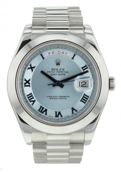 ROLEX-Day-Date-II-platine