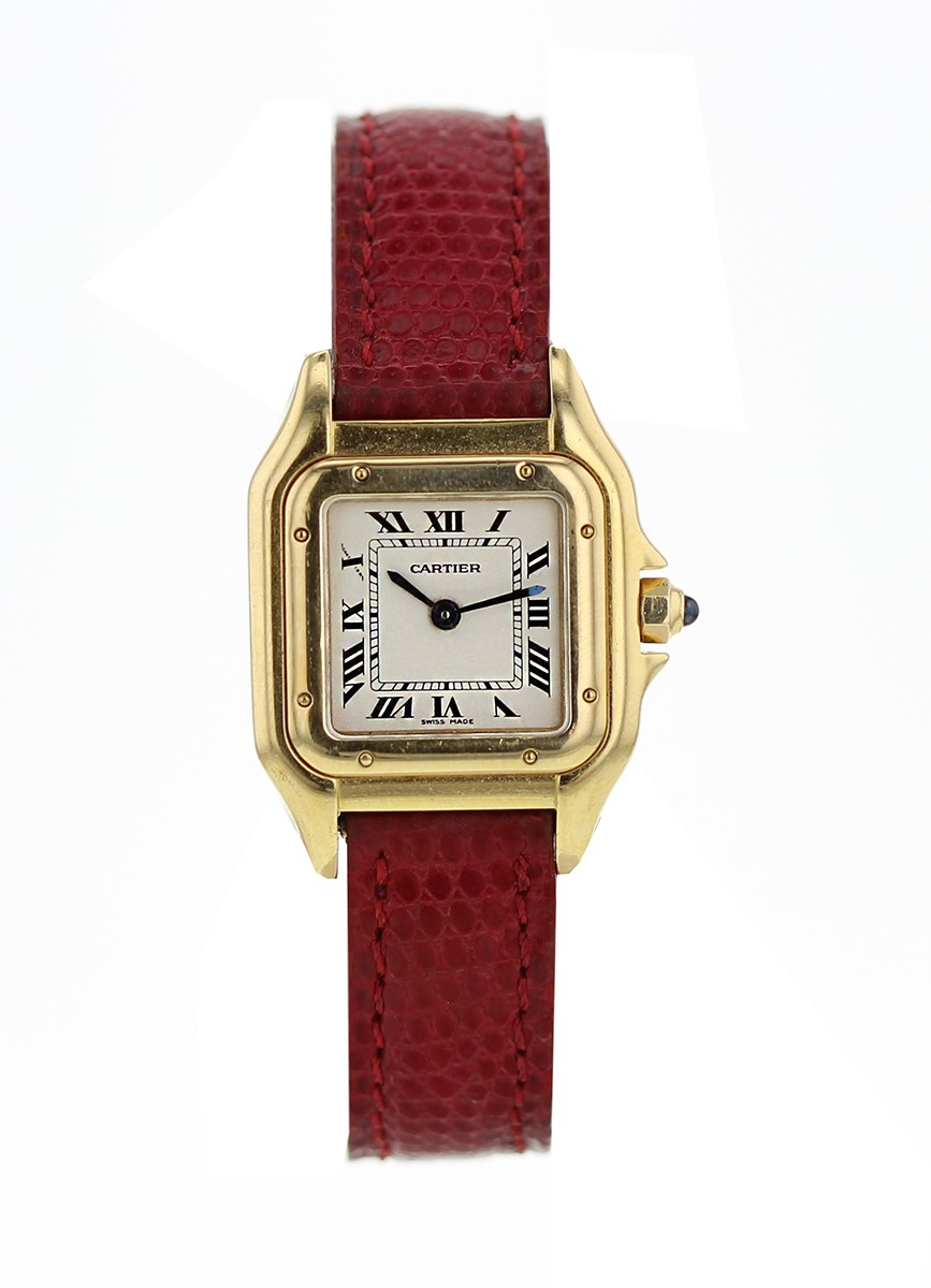 cartier panthere leather