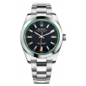  Milgauss ROLEX MILGAUS STAINLESS STEEL GREEN DIAL