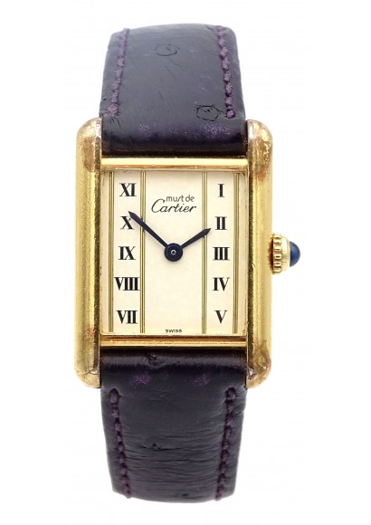 Cartier Tank Must Vermeil 