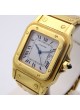 Cartier Santos 18k Grand Modèle 