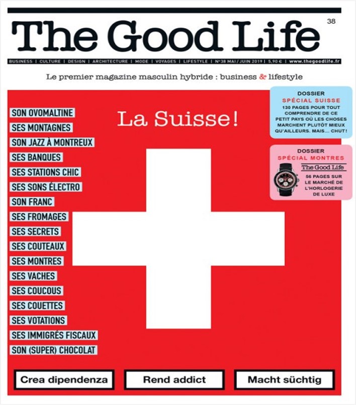 logo the good life magazine 