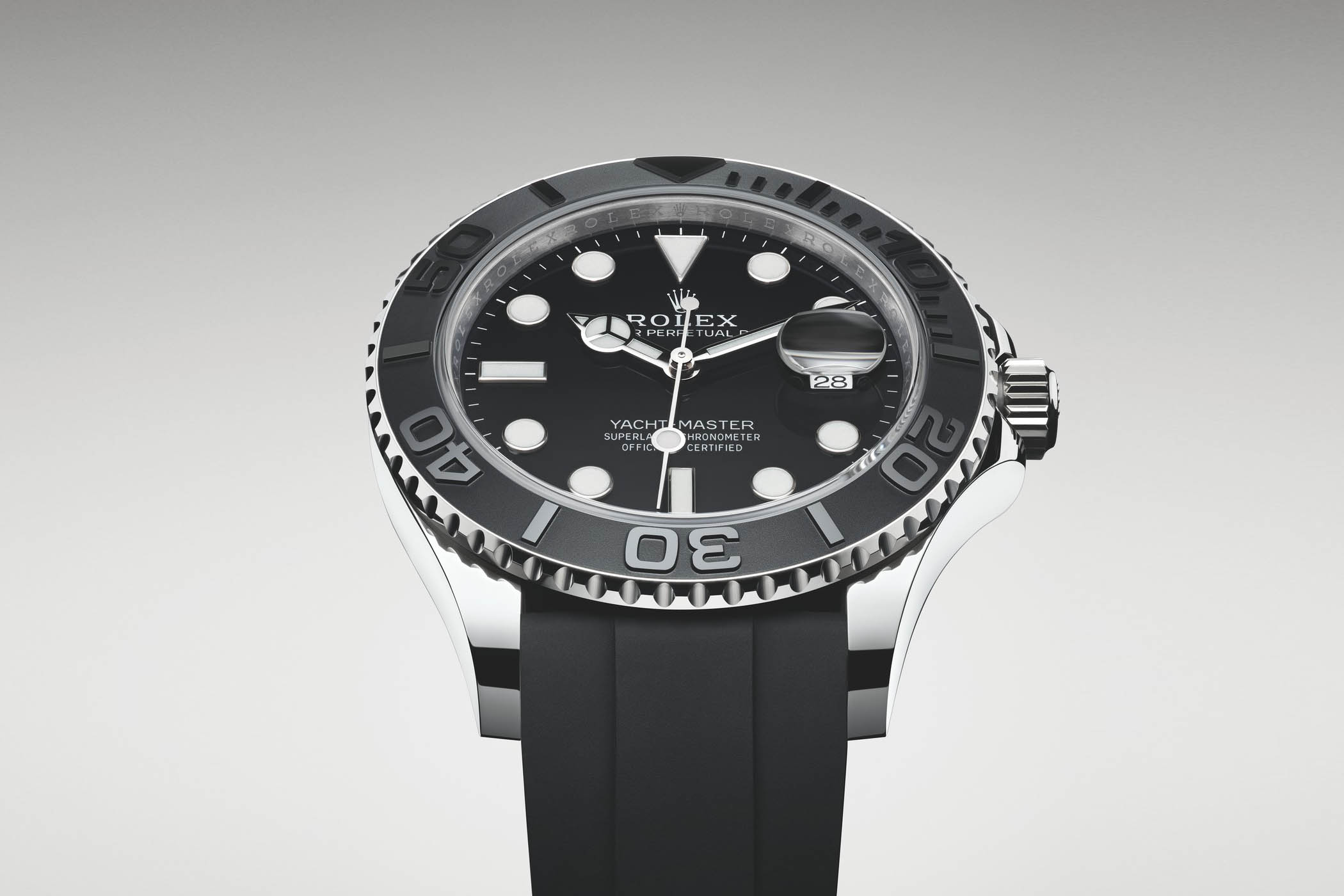 Rolex Yacht Master 42 or gris 