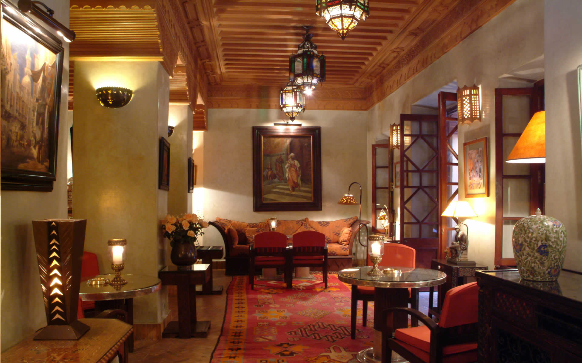 Salon Maison Arabe Marrakech